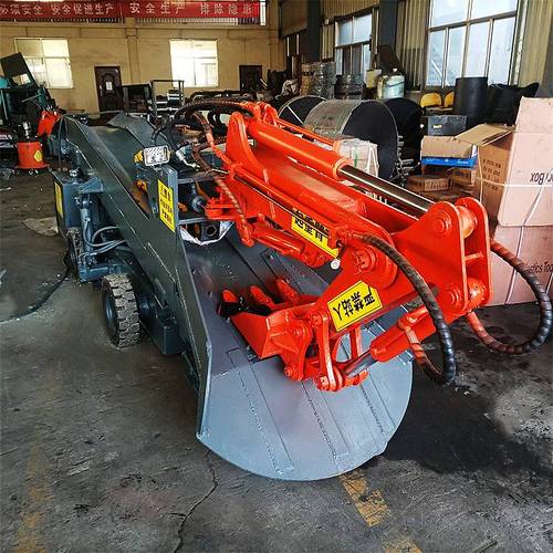 70井下坑道清理扒渣機定制小型電動扒渣清理機圖片